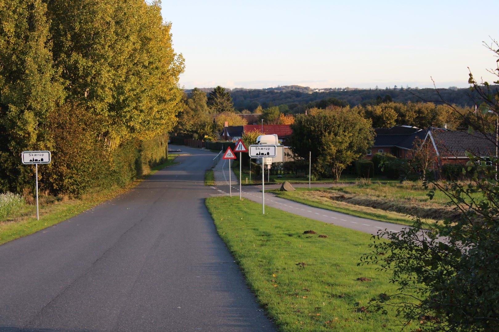 Skærup set fra syd